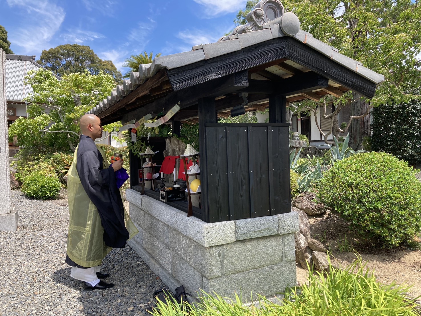 藤枝市 最林寺 地蔵尊 法要 縁日