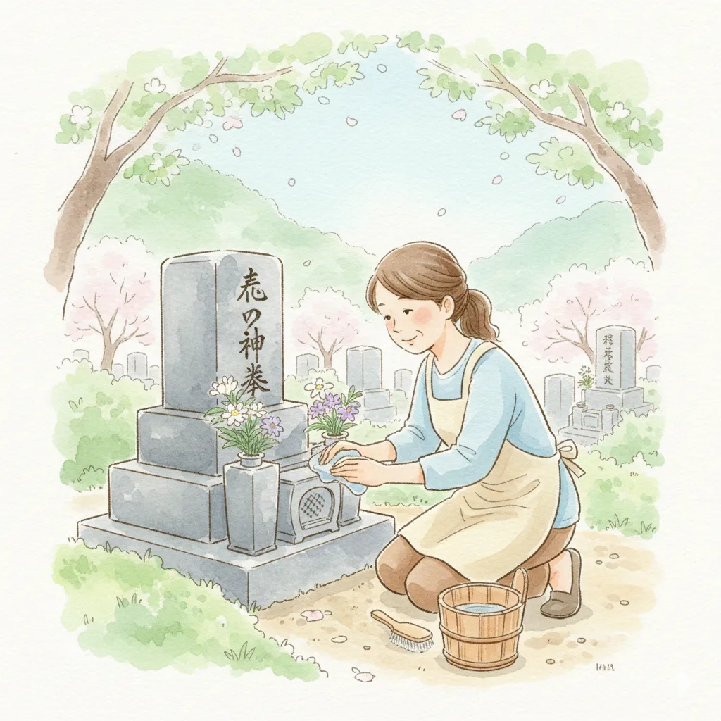 一人の時間としてのお墓参り