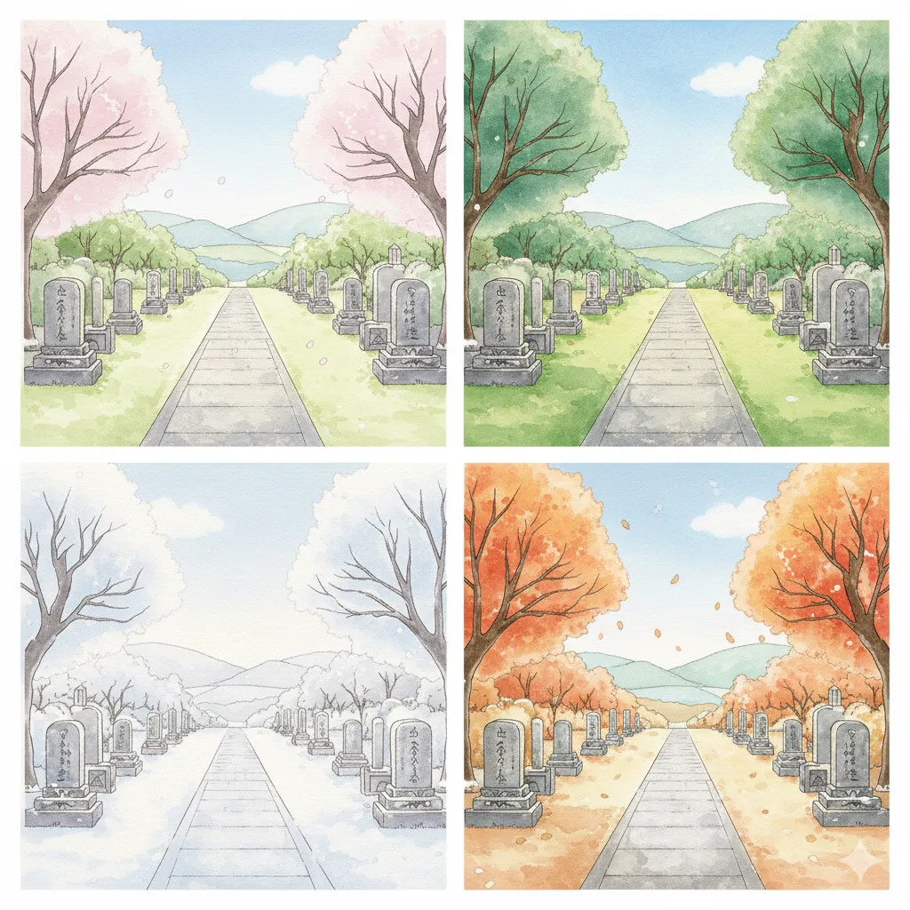 季節ごとの癒しの効果