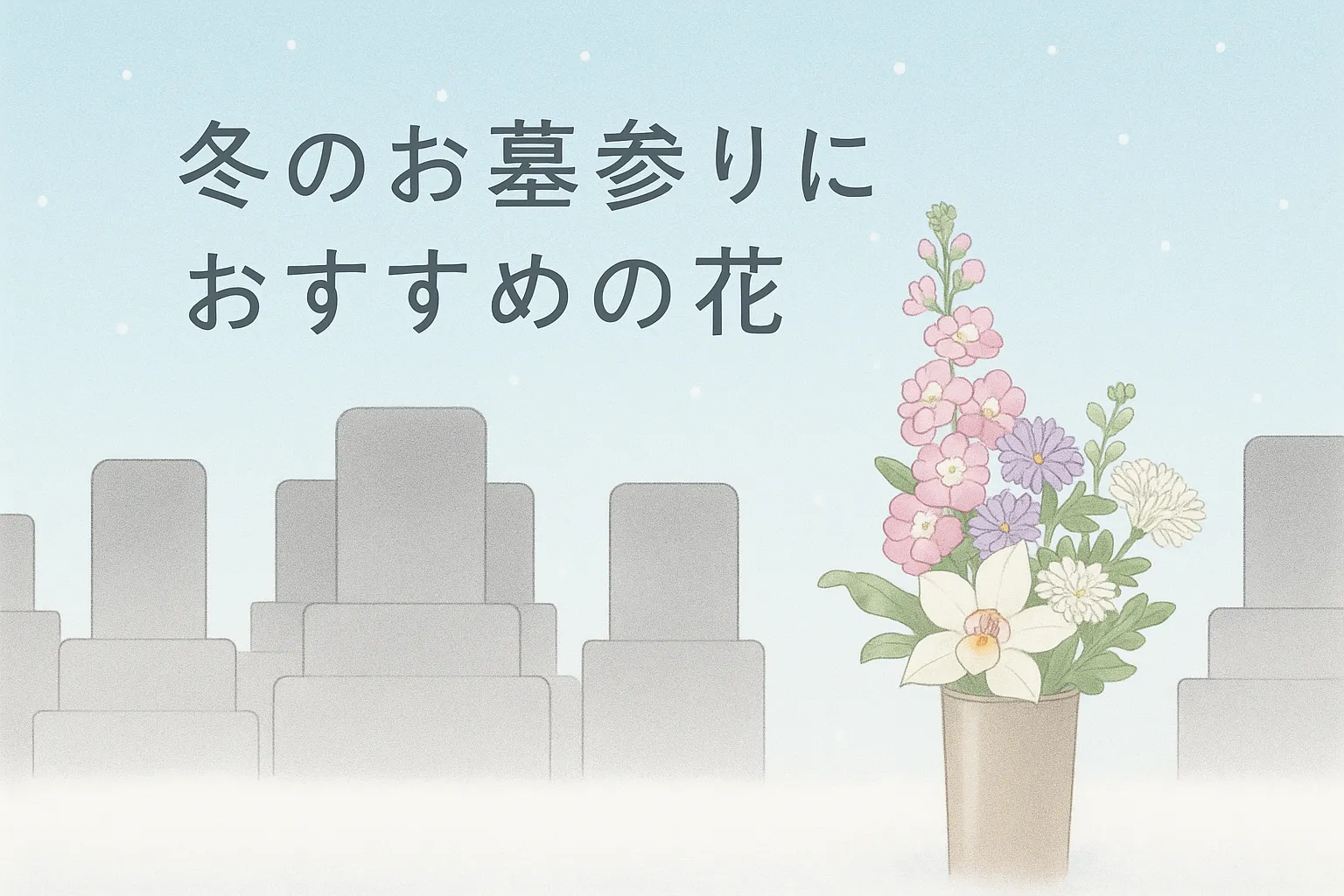 お供え花（冬）